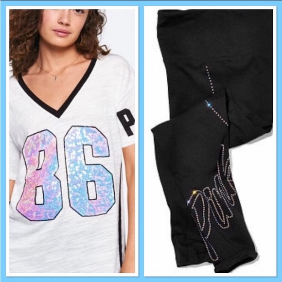 NWT VS PINK SMALL RARE BLING SET - Picture 4 of 8